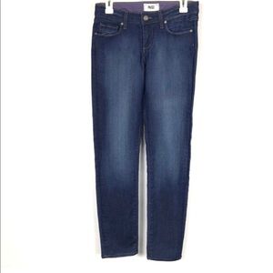 PAIGE Skyline Skinny Blue Jeans Size 26